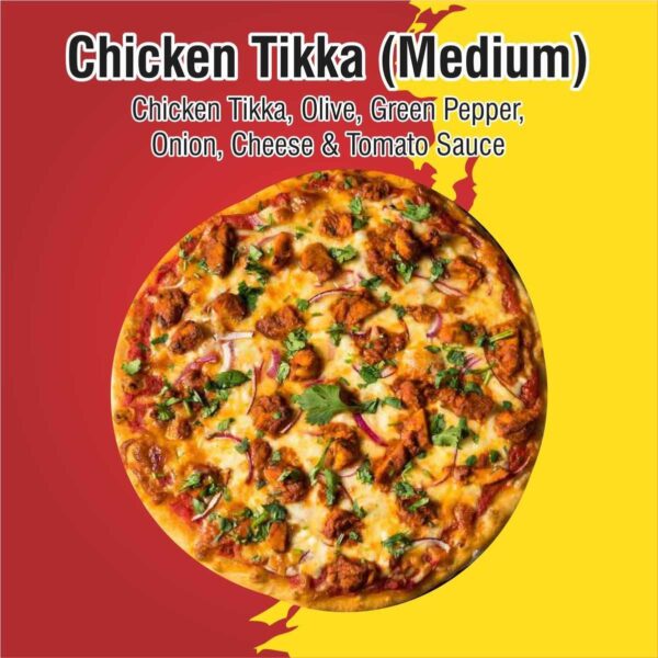 Chicken Tikka Pizza medium