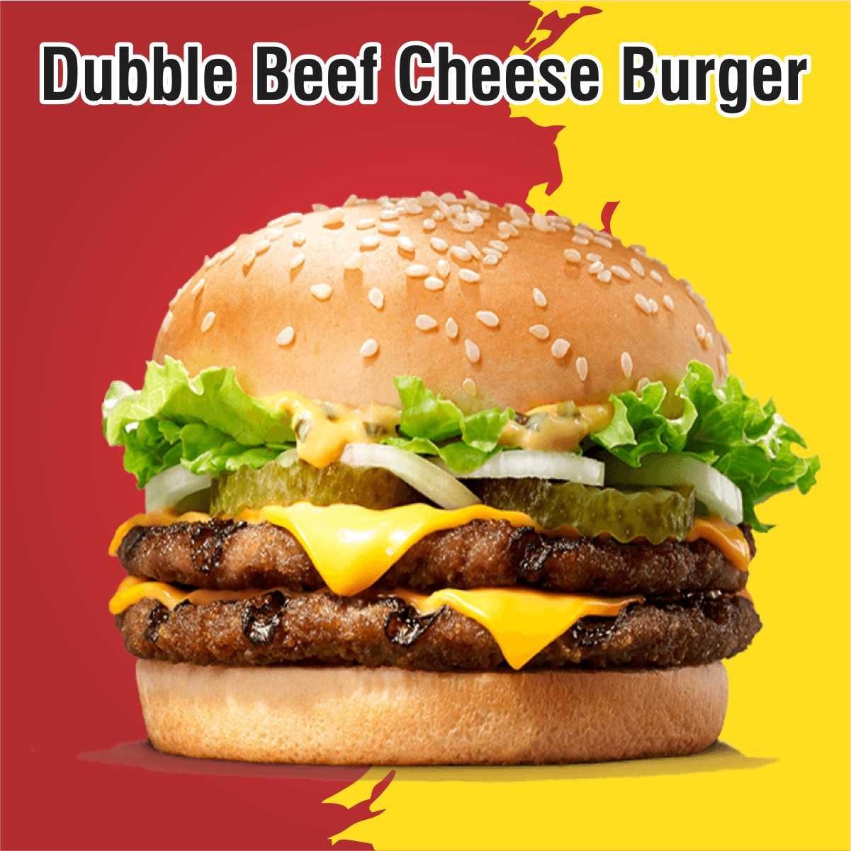 Double Beef Cheese Burger