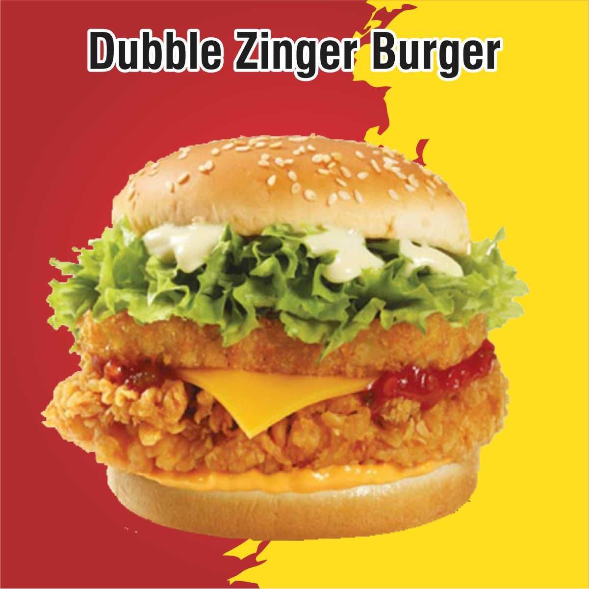 Double Zinger Burger