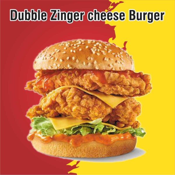 Double Zinger Cheese Burger