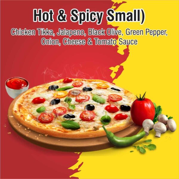 hot & spicy pizza small