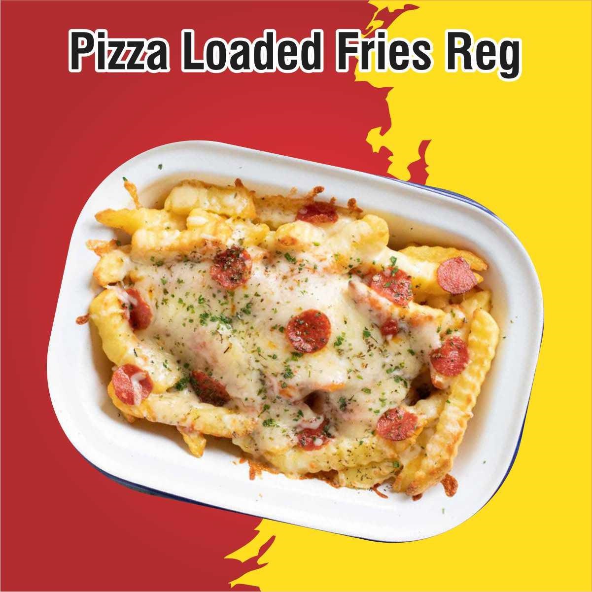 pizza loaded fries regular small