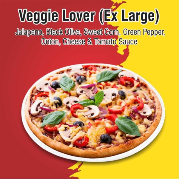 veggie lover pizza extra large